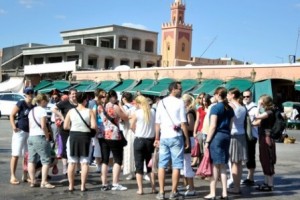 french tourist morocco