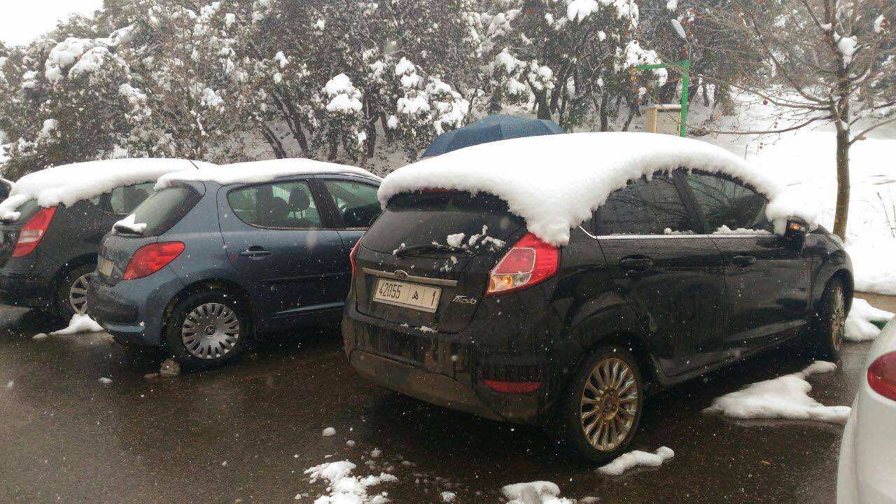 In Pictures Glamorous View of Ifrane Under Snow 