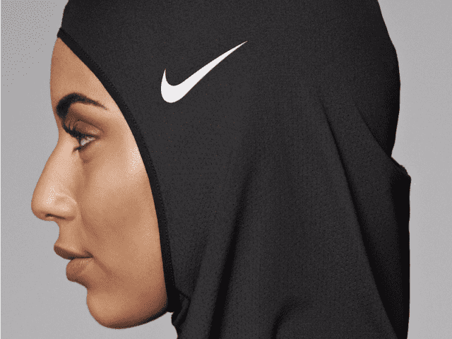 jilbab sport nike original