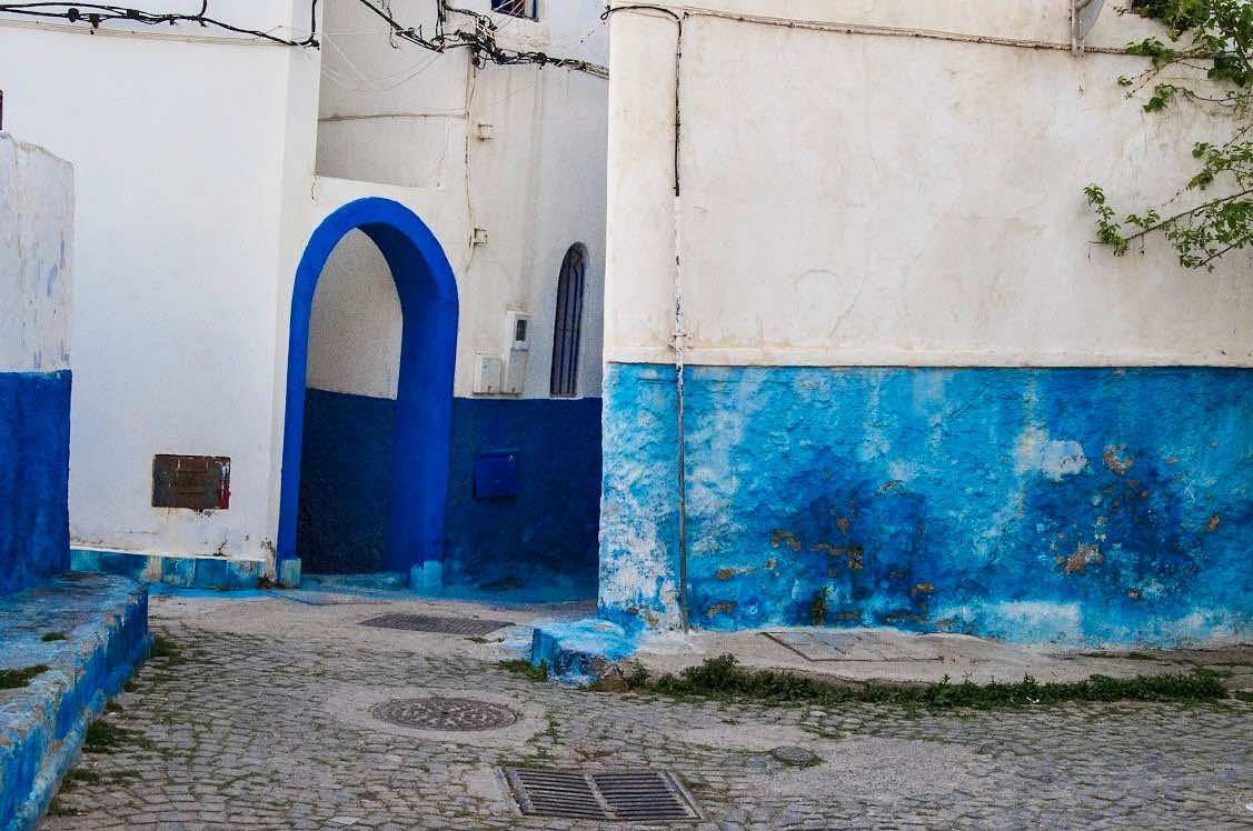 One of many of the doors in Oudaya on April 11, 2017 in Rabat Morocco. Photo by Tyler Brock/ Morocco World News