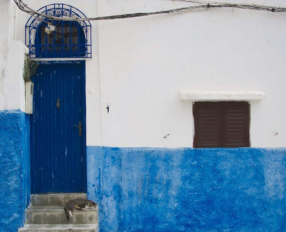 One of many of the doors in Oudayas on April 11, 2017 in Rabat Morocco.Photo by Tyler Brock/ Morocco World News