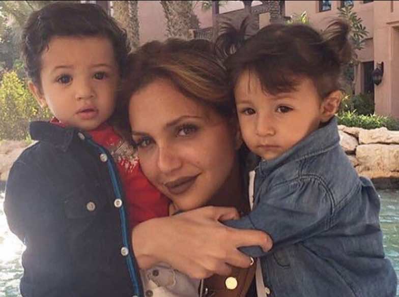 Picture Shows Princess Lalla Soukaina Celebrating Her Twins' Birthday