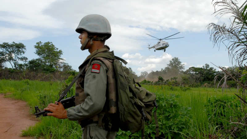 Moroccan Peacekeepers Rescue 15 Hostages of Resistance Army in Central ...