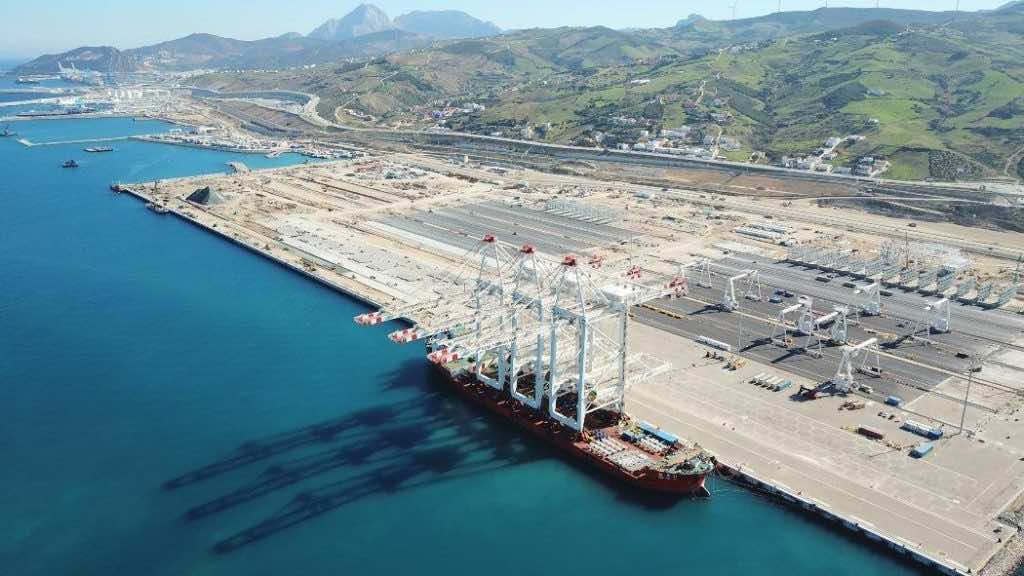 World’s Largest Container-Handling Cranes Arrive on Tangier Coast