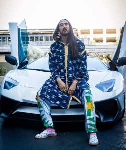 Steve Aoki Sports Traditional Moroccan Jellaba