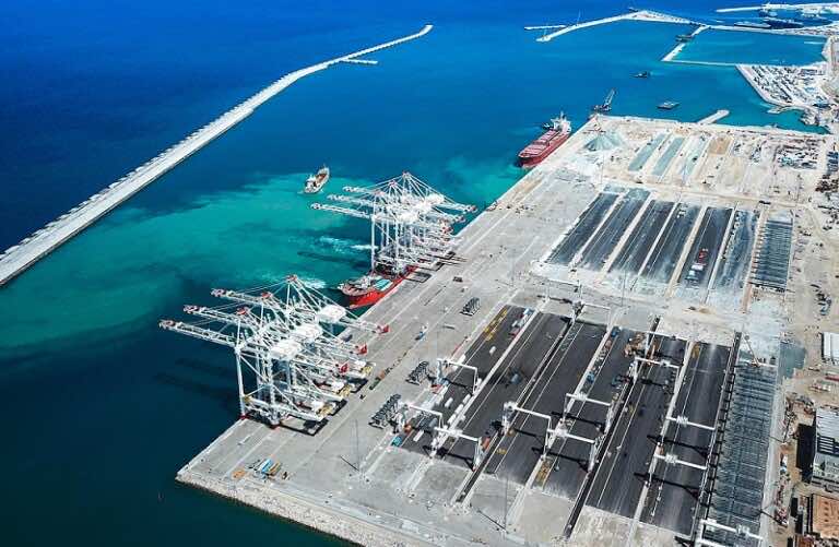 Third Container Terminal in Tangier Med Port Begins Activity