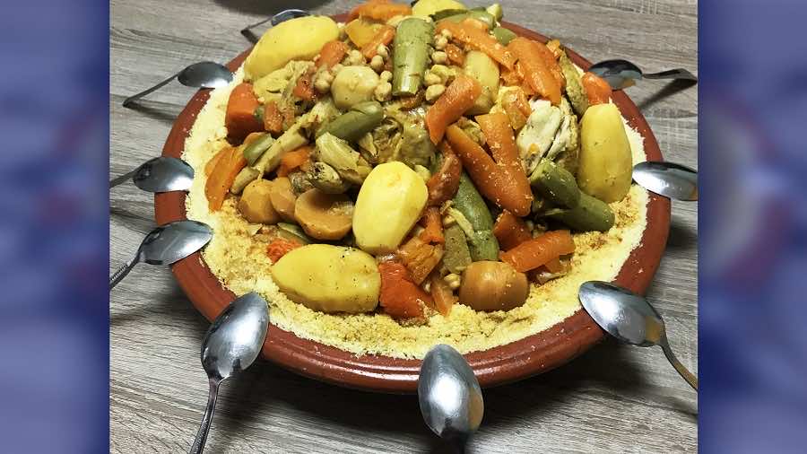 Authentic Moroccan Couscous (Ahmed's Version)