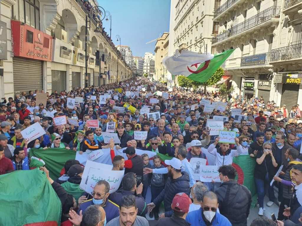 Algeria's National Hirak Protests Continue For Third Friday