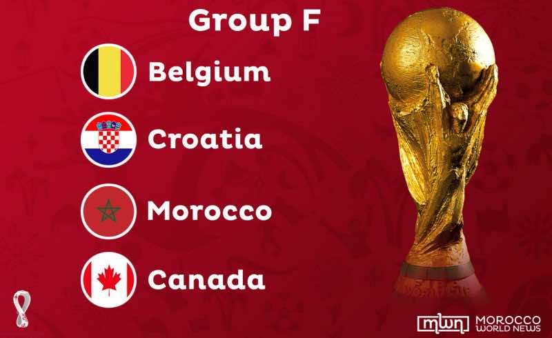 World Cup 2022 Draw Morocco In Group F With Belgium Croatia Canada 7129