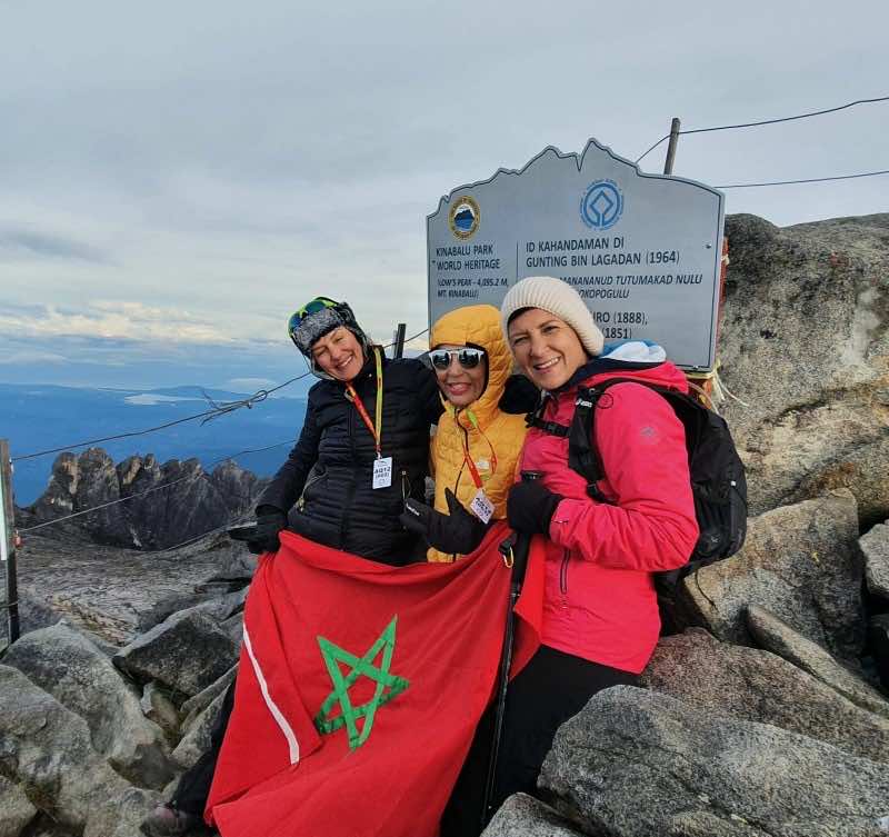 Meet the Three Moroccan Women Who Conquered Mount Kinabalu