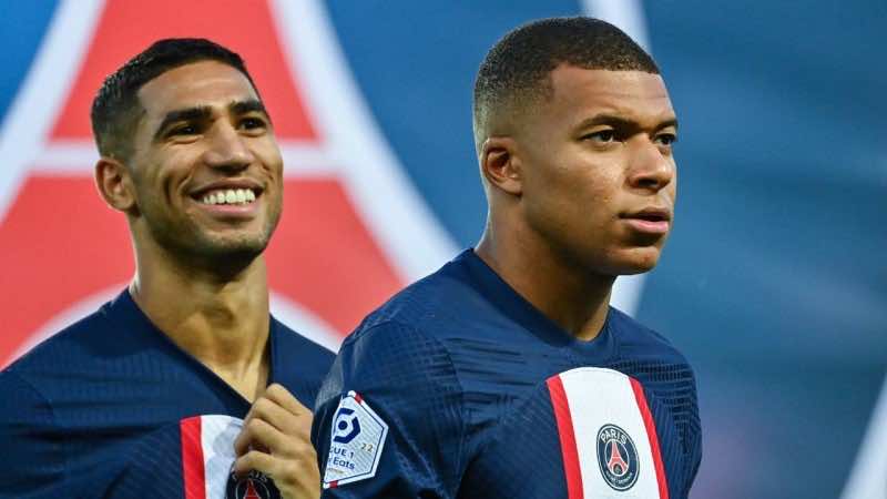 Kylian Mbappé and Achraf Hakimi: The Magic Duo! 