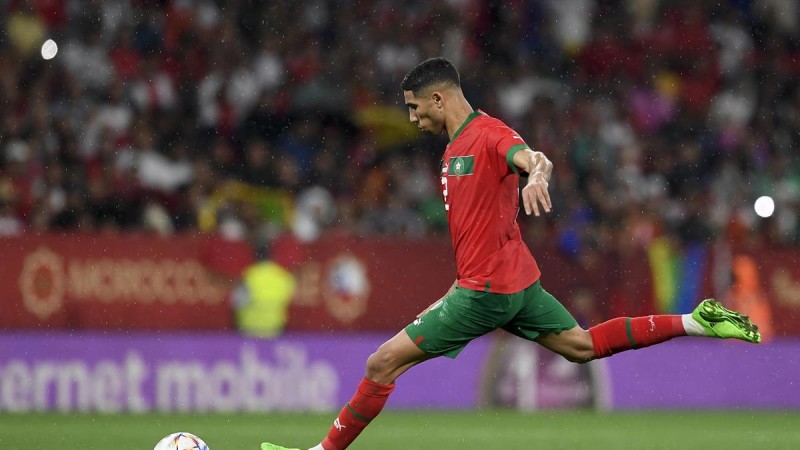 Big World Cup Reception Awaits Achraf Hakimi in Morocco's Ksar el-Kebir