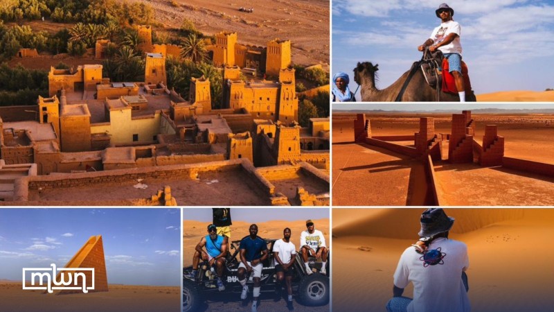 Lewis Hamilton Gives Fans a Glimpse of His Moroccan Retreat