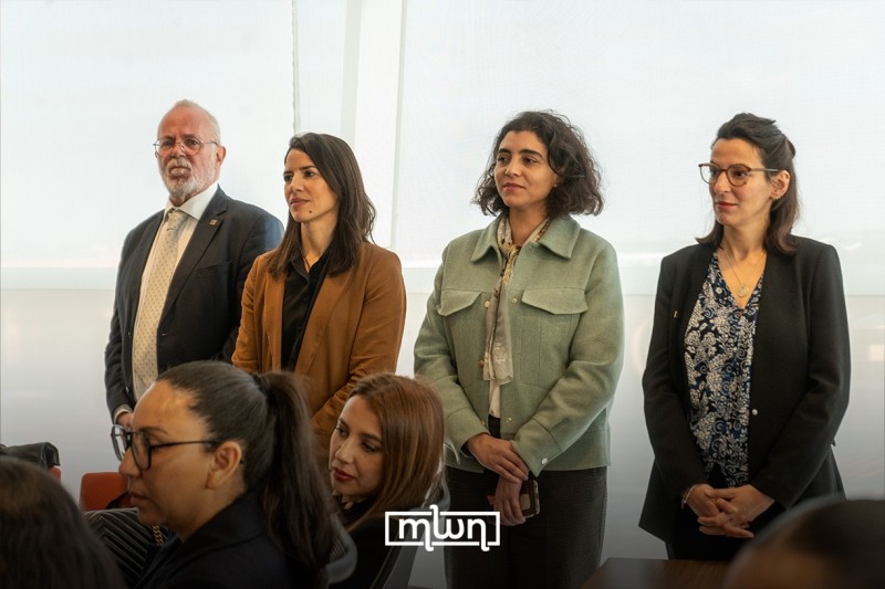 Syrab El Malti (second from left) understands the value of EHL certification in building the next hospitality stars in Morocco